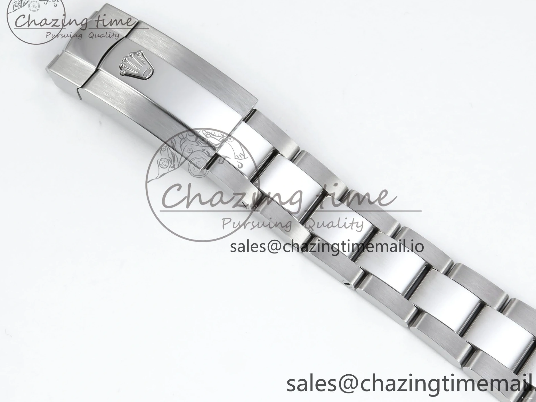 MiroTime 0421 TravelReady DateJust 31 278384RBR ARF 1:1 Best Edition 904L Steel Blue Diamonds Dial Diamonds Bezel on SS Oyster Bracelet ETA 434